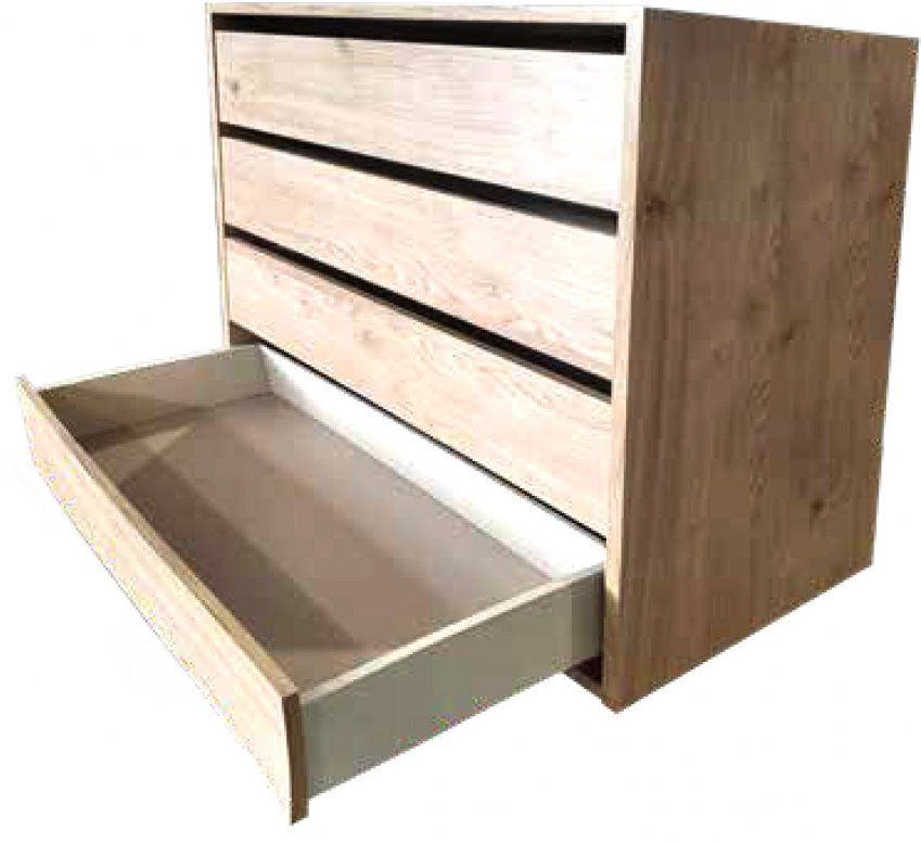 Fabricación de cajoneras y zapateros